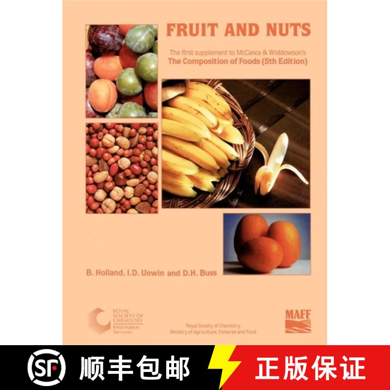 【3-4周达】Fruit and Nuts : Supplement to The Composition of Foods [9780851863863]