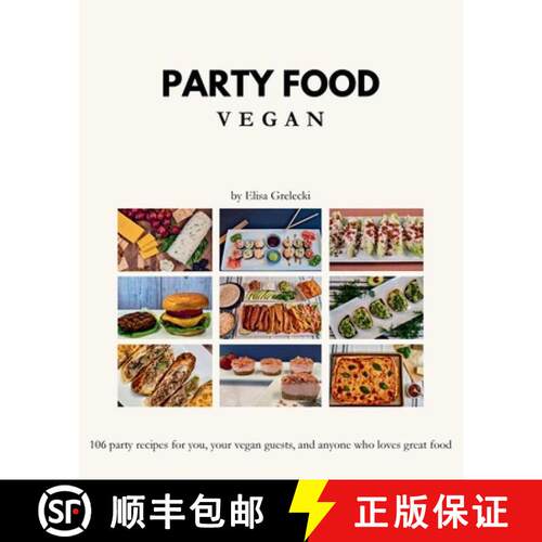【3-4周达】PARTY FOOD Vegan [9798993720913]