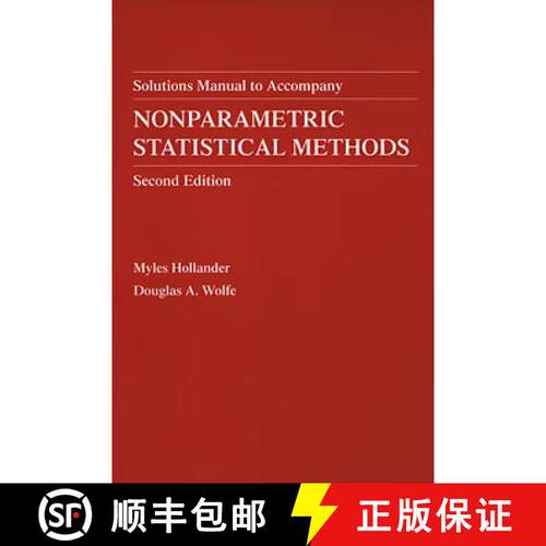 【3-4周达】Solutions Manual To Accompany Nonparametric Statistical Methods, Second Edition [Wiley统计学] [9780471329862]