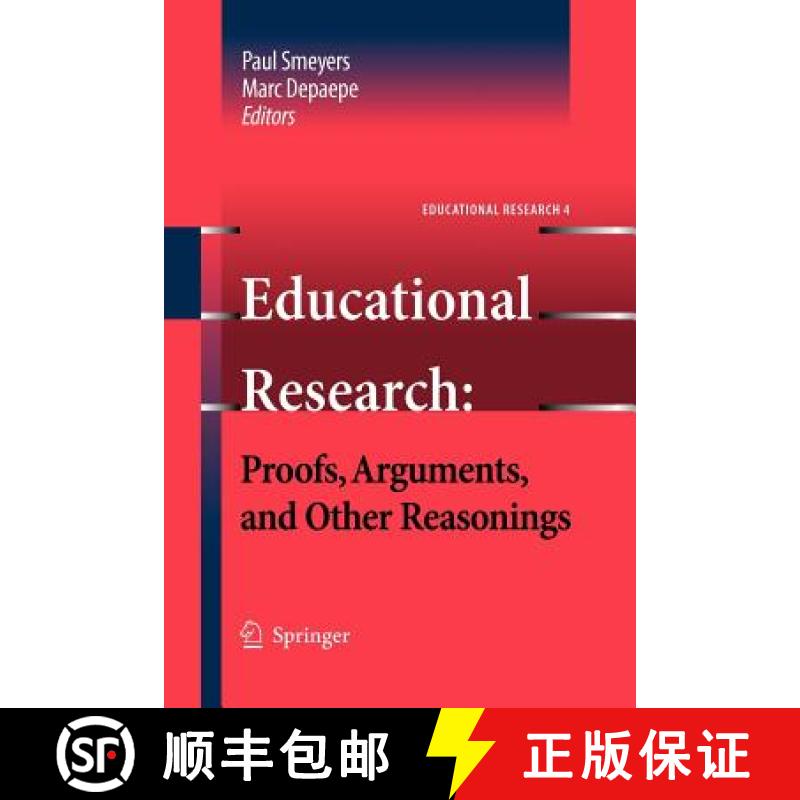 【3-4周达】Educational Research: Proofs, Arguments, and Other Reasonings [9789400730649]
