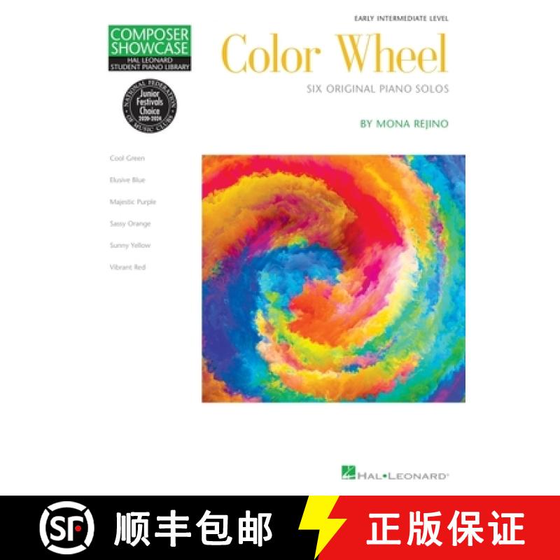 【3-4周达】Color Wheel: Nfmc 2020-2024 Selection Hal Leonard Student Piano Library Composer Showcase ... [9781495080555]