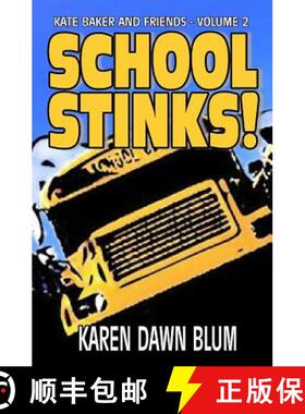 【3-4周达】School Stinks! [9780692254592]