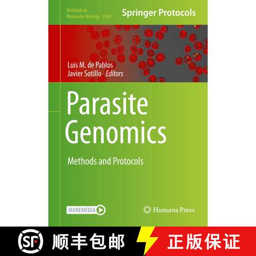【3-4周达】精装 Parasite Genomics : Methods and Protocols [9781071616802]