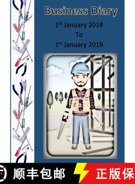 【3-4周达】Builders Diary January 2018-2019 [9780244040093]