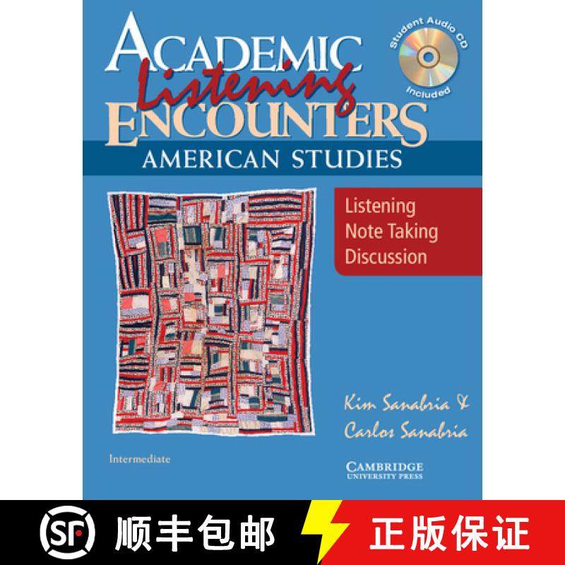 【3-4周达】Academic Encounters: American Studies 2-Book Set (Student's Reading Book and Student's Lis... [9780521710138]