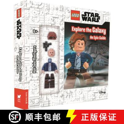 【3-4周达】精装 LEGO® Star Wars™: Dive Into the Galaxy: An Epic Guide (with Han Solo minifigure) [9781837250356]