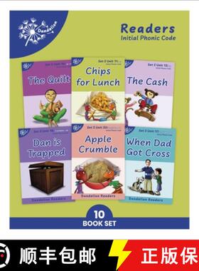 【3-4周达】Phonic Books Dandelion Readers Set 2 Units 11-20 (Two-letter spellings sh, ch, th, ng, qu,... [9781907170065]