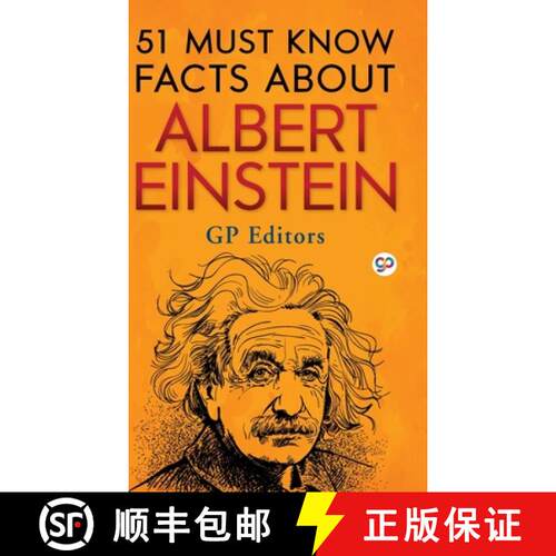 【3-4周达】精装 51 Must Know Facts About Albert Einstein [9789354992285]