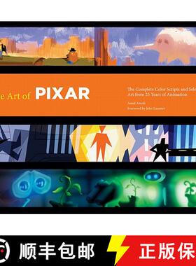 【3-4周达】Disney/Pixar the Art of Pixar: 25th Anniv Hc: The Complete Color Scripts and Select Art fr... [9780811879637]