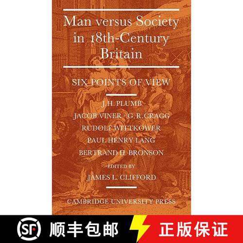 【3-4周达】Man Versus Society in Eighteenth-Century Britain: Six Points of View [9780521148092]