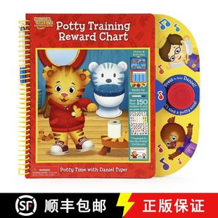 【3-4周达】Daniel Tiger Potty Training Reward Chart [9781646386222]
