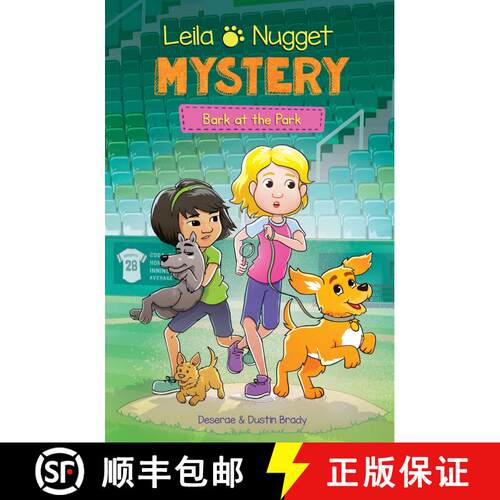 【3-4周达】精装 Leila & Nugget Mystery: Bark at the Park Volume 3 [9781524879280]