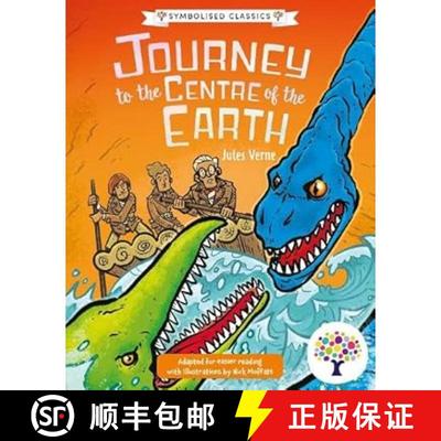 【2-3周达】Journey to the Centre of the Earth: Accessible Symbolised Edition [9781802636154]