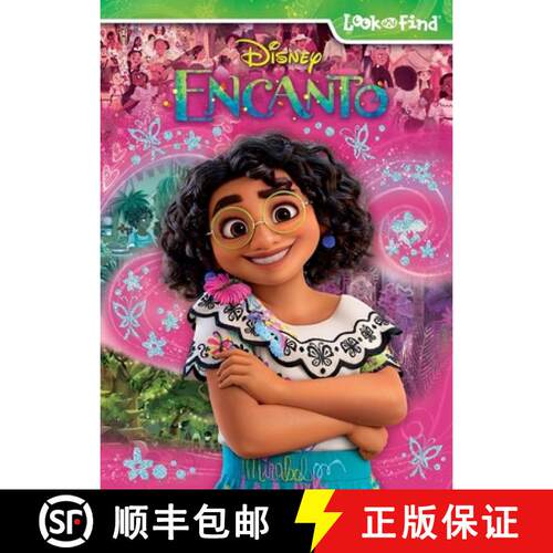【3-4周达】精装 Disney Encanto: Look and Find [9781503770737]