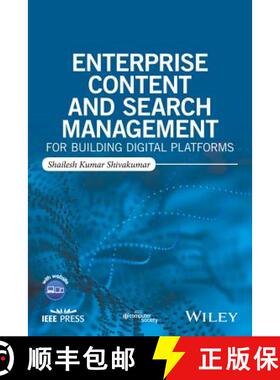 【3-4周达】Enterprise Content And Search Management For Building Digital Platforms [Wiley计算机] [9781119206811]