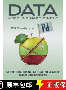 【3-4周达】Data Modeling Made Simple with PowerDesigner [9780977140091]