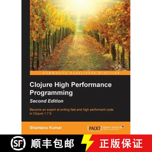 预订 Clojure High Performance Programming - Second Edition [9781785283642]