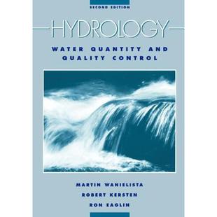 Wiley土木工程 Water Quality And Quantity Hydrology Control 9780471072591 4周达 Edition 2Nd