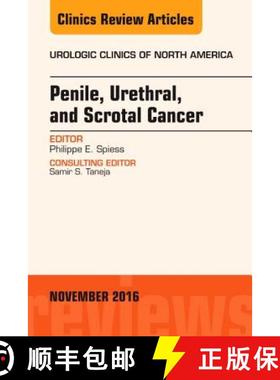 【3-4周达】Penile, Urethral, and Scrotal Cancer, an Issue of Urologic Clinics of North America: Volum... [9780323476966]