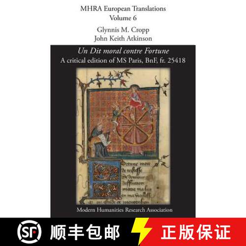【3-4周达】Un Dit moral contre Fortune [A moral dictum against Fortune]: A critical edition of MS Par... [9781781887608]
