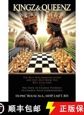【3-4周达】Kingz & Queenz: The Best Miscommunication and Self-Help Book You Will Ever Find You Have t... [9798385039920]