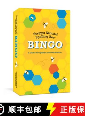 【3-4周达】Scripps National Spelling Bee Bingo: A Game for Spellers and Wordsmiths [9780593231739]