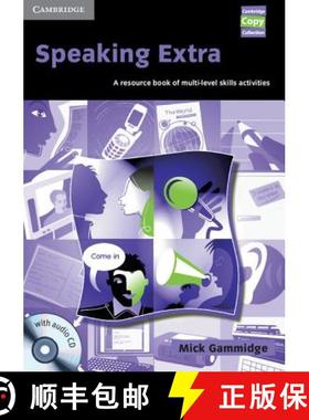 预订 Speaking Extra Book and Audio CD Pack: A Resource Book of Multi-level Skills Activities - Speaki... [9780521754644]