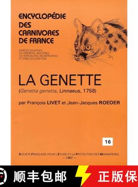 预订 Encyclopédie des Carnivores de France, Part 16: La Genette [9782905216069]