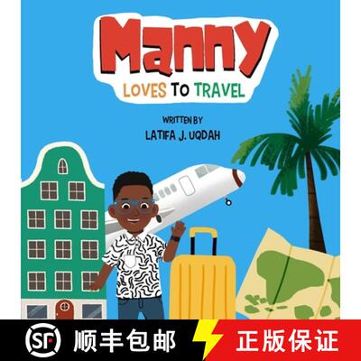 【3-4周达】Manny Loves to Travel [9798218605742]