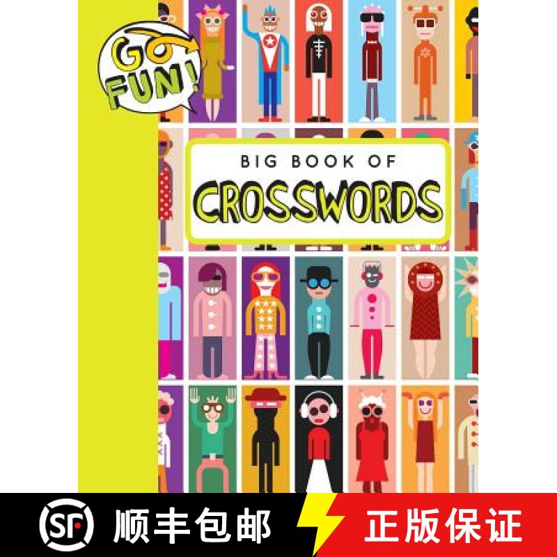 现货 Go Fun! Big Book of Crosswords 2: Volume 13 [9781449478827]