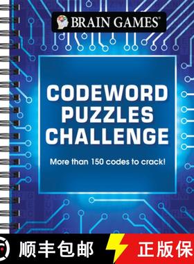 预订 Brain Games - Codeword Puzzles Challenge [9781639385959]