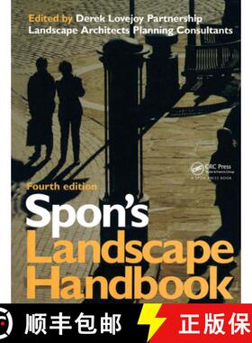 【3-4周达】Spon's Landscape Handbook [9780419204909]