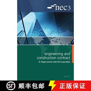 9780727758750 contract NEC3 quantities Contract bill 3周达 Option Construction and with Engineering Target