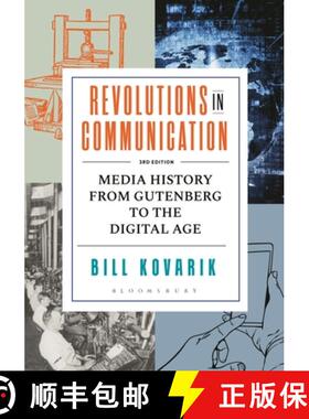 【3-4周达】Revolutions in Communication: Media History from Gutenberg to the Digital Age [9798765107164]