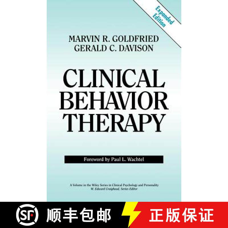 【3-4周达】Clinical Behavior Therapy, Expanded Edition [Wiley心理学] [9780471076339]