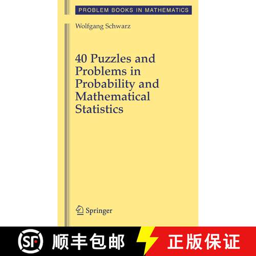 【3-4周达】精装 40 Puzzles and Problems in Probability and Mathematical Statistics [9780387735115]