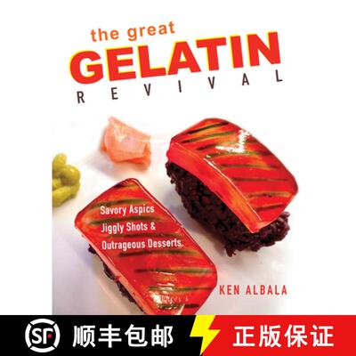 【3-4周达】The Great Gelatin Revival – Savory Aspics, Jiggly Shots, and Outrageous Desserts [9780252086816]