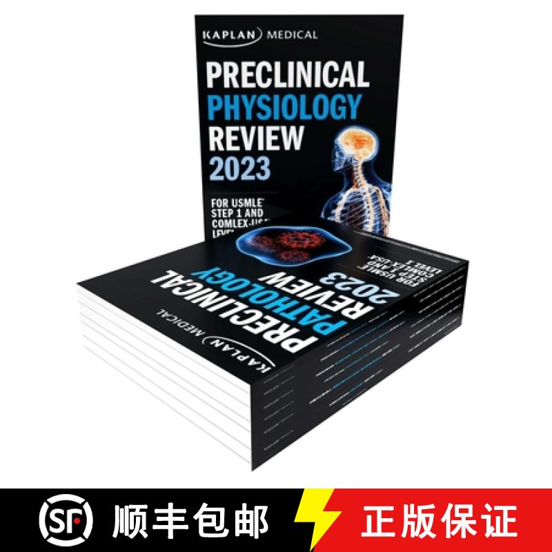 【2-3周达】Preclinical Medicine Complete 7-Book Subject Review 2023: Lecture Notes for USMLE Step 1 a... [9781506284637]