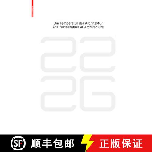 【3-4周达】be 2226 Die Temperatur der Architektur / The Temperature of Architecture: Portrait eines e... [9783035603811]