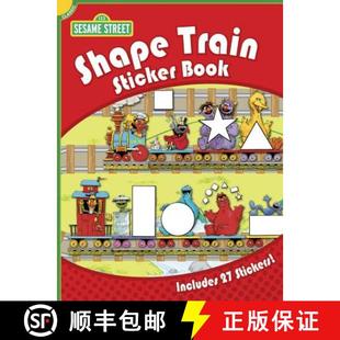Shape 9780486330952 4周达 Book Sticker Train Classic Street Sesame