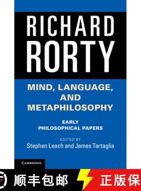 【3-4周达】Mind, Language, and Metaphilosophy: Early Philosophical Papers [9781107612297]
