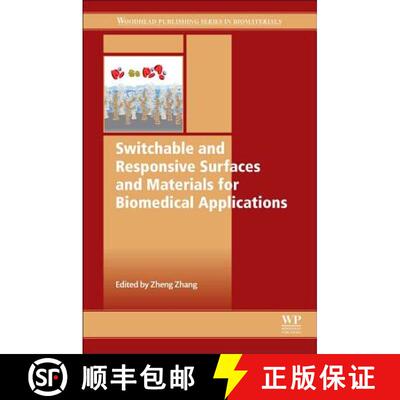 预订 精装 Switchable and Responsive Surfaces and Materials for Biomedical Applications [9780857097132]