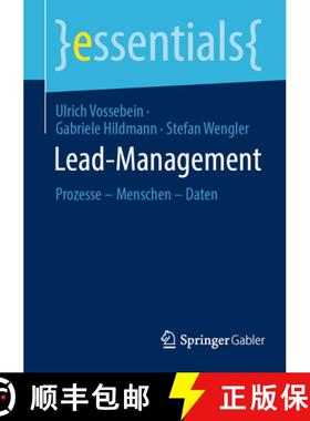 【3-4周达】Lead-Management : Prozesse - Menschen - Daten [9783658445348]