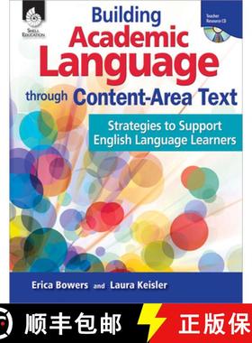 【3-4周达】Building Academic Language Through Content-Area Text: Strategies to Support Ells: Strategi... [9781425806316]