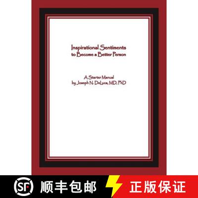 【3-4周达】Inspirational Sentiments to Become a Better Person: A Starter Manual [9781618973863]