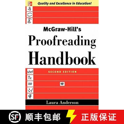 【3-4周达】McGraw-Hill's Proofreading Handbook [9780071457644]