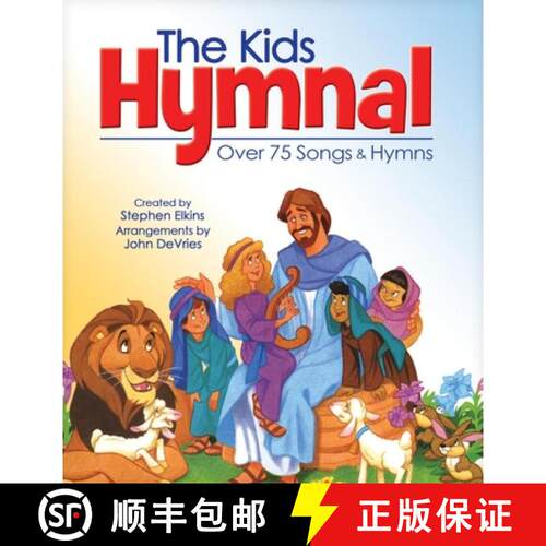 【3-4周达】精装 Just for Kids Hymnal: 80 Songs for Kids [9781598562149]