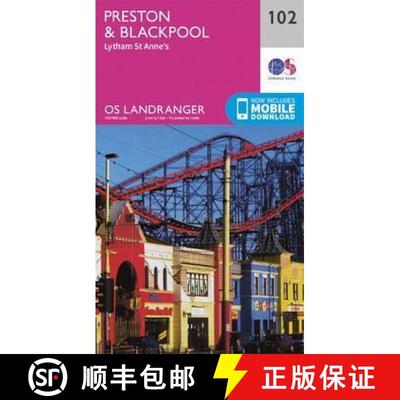 【3-4周达】Preston & Blackpool, Lytham [9780319262009]