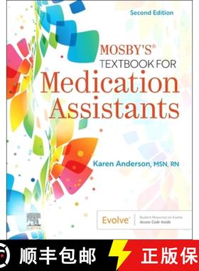 【3-4周达】Mosby's Textbook for Medication Assistants [9780323790505]