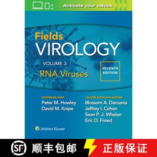 【3-4周达】费氏病毒学卷三 Fields Virology: RNA Viruses [9781975112608]